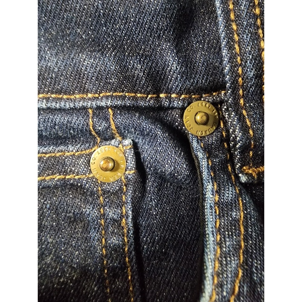 Lauren Ralph Lauren‎ Y2k Straight Mini Flare Classic Denim Womens 8 Mid Rise - Picture 10 of 12